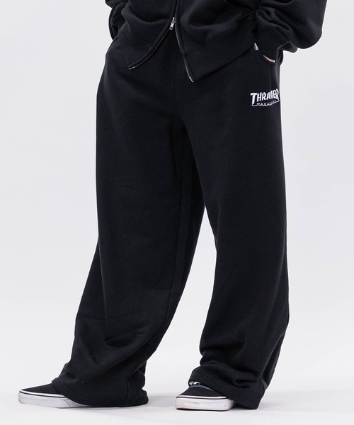 THRASHER(スラッシャー)の「【at】〔THRASHER/スラッシャー〕アソートアップリケ コクーンシルエット スウェットパンツ(スウェットパンツ・メンズ・ブラック系1/ブラック系3/ピンク/ブラック系2/アッシュグレー・MEDIUM/LARGE)」の15枚目の写真