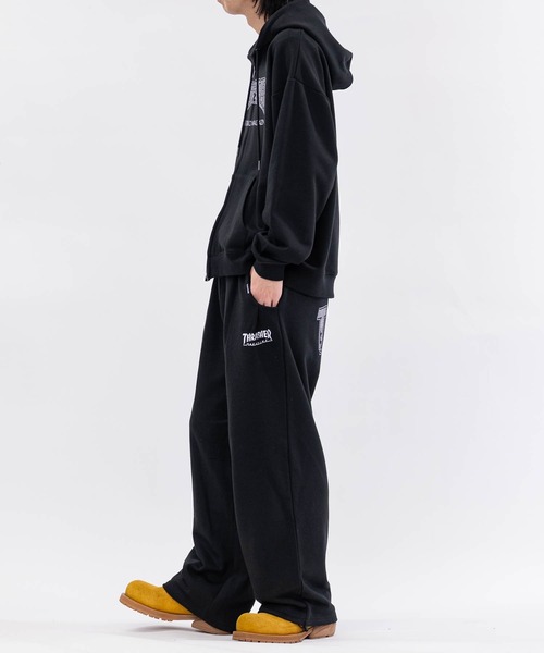 THRASHER(スラッシャー)の「【at】〔THRASHER/スラッシャー〕アソートアップリケ コクーンシルエット スウェットパンツ(スウェットパンツ・メンズ・ブラック系1/ブラック系3/ピンク/ブラック系2/アッシュグレー・MEDIUM/LARGE)」の12枚目の写真