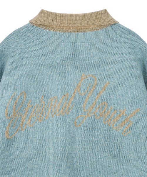 FROM ARLES(フロムアルル)の「プレッピー ニットカーディガン / ブルー(カーディガン/ボレロ・メンズ・ブルー・MEDIUM/LARGE)」の13枚目の写真