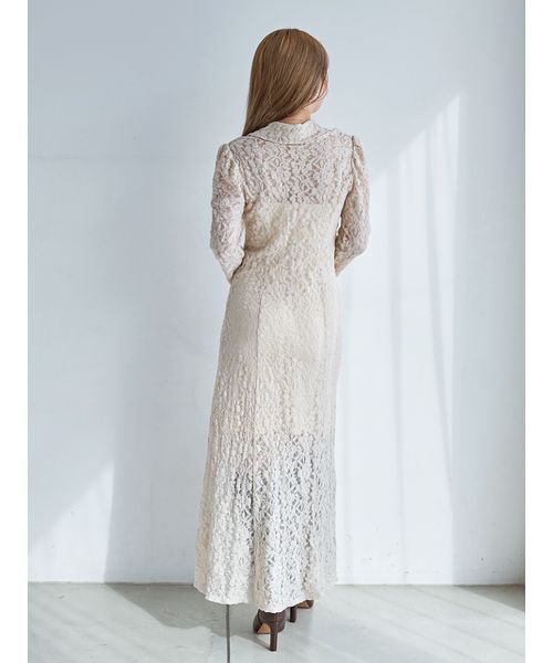 SNIDEL（スナイデル）の「カットレースワンピース（ワンピース・レディース・アイボリー/ブラック/ミント・0/1）」の8枚目の写真