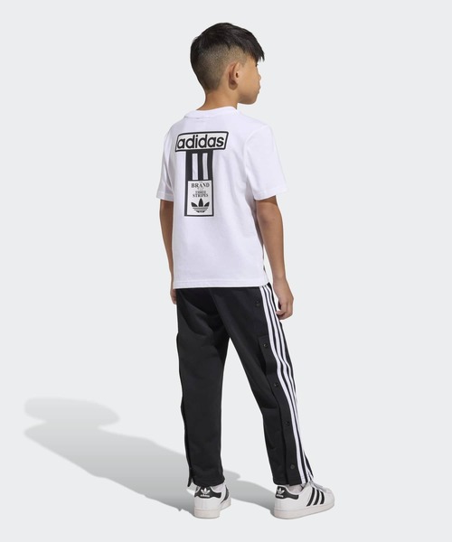 adidas（アディダス）の「アディブレイク ティー セット / アディダスオリジナルス adidas Originals（ジャージ・キッズ・ホワイト・130/100/110/120）」の4枚目の写真