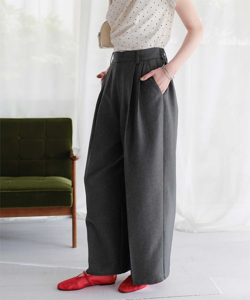 titivate（ティティベイト）の「リネンライクワイドパンツ（その他パンツ・レディース・ライトブラウン/サンドベージュ/ダークグレー/アイボリー/ブラック・L/M/S/SP）」の22枚目の写真