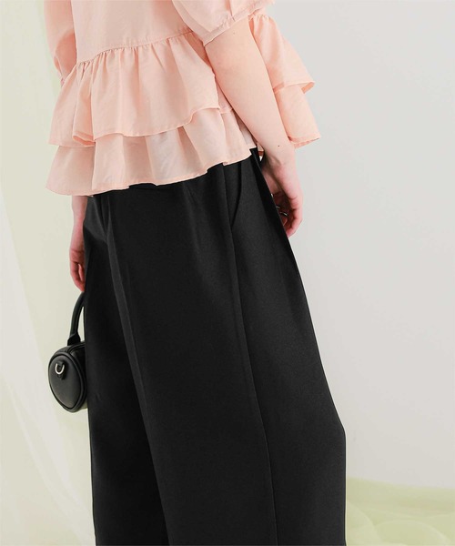 titivate（ティティベイト）の「リネンライクワイドパンツ（その他パンツ・レディース・ライトブラウン/サンドベージュ/ダークグレー/アイボリー/ブラック・L/M/S/SP）」の20枚目の写真