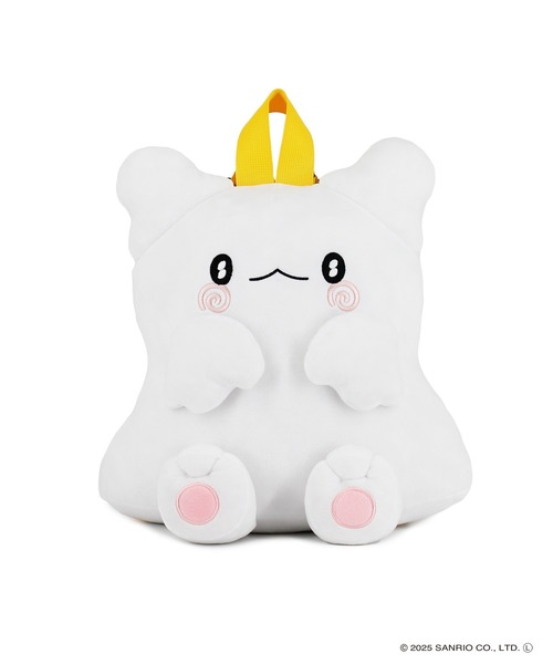 sanrio（サンリオ）の「Sanrio characters(サンリオキャラクターズ) ぬいぐるみリュック / はなまるおばけ HO-0001（バックパック/リュック・レディース・イエロー・FREE）」の2枚目の写真