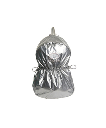 CHOROK STUDIO（チョロクスタジオ）の「Nagaja Peanut Bag #2 (Silver)（バックパック/リュック）」