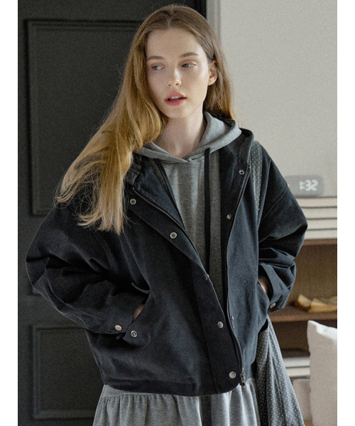 AVANT-G(アバン)の「Quilted Liner Hooded Jumper - BLACK(その他アウター・レディース・ブラック/ベージュ・FREE)」の3枚目の写真