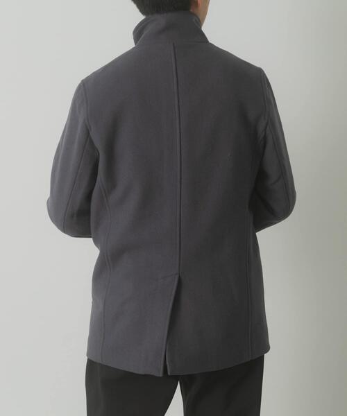 ITEMS URBANRESEARCH(アイテムズ アーバンリサーチ)の「ウールブレンドスタンドカラーコート(その他アウター・メンズ・ネイビー/グレー/ブラック・MEDIUM/LARGE)」の11枚目の写真