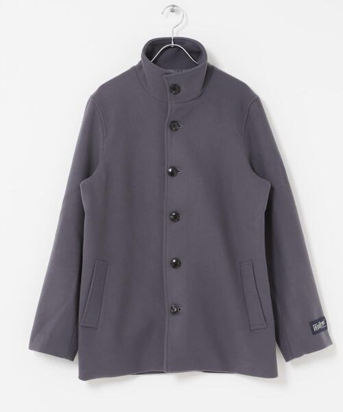ITEMS URBANRESEARCH(アイテムズ アーバンリサーチ)の「ウールブレンドスタンドカラーコート(その他アウター・メンズ・ネイビー/グレー/ブラック・MEDIUM/LARGE)」の14枚目の写真