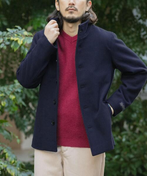 ITEMS URBANRESEARCH(アイテムズ アーバンリサーチ)の「ウールブレンドスタンドカラーコート(その他アウター・メンズ・ネイビー/グレー/ブラック・MEDIUM/LARGE)」の16枚目の写真
