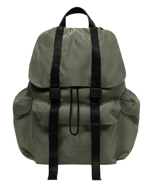 KANEITEI(カネイテイ)の「BOHEMIAN BACKPACK L (OLIVE DRAB) / RECYCLED(バックパック/リュック・レディース・カーキオリーブ・FREE)」の1枚目の写真