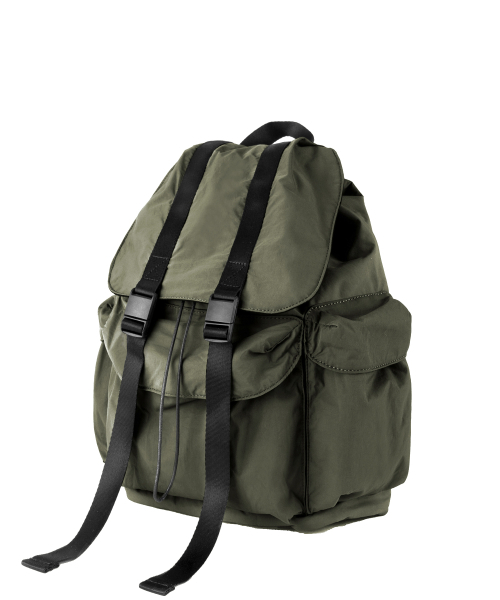 KANEITEI(カネイテイ)の「BOHEMIAN BACKPACK L (OLIVE DRAB) / RECYCLED(バックパック/リュック・レディース・カーキオリーブ・FREE)」の3枚目の写真