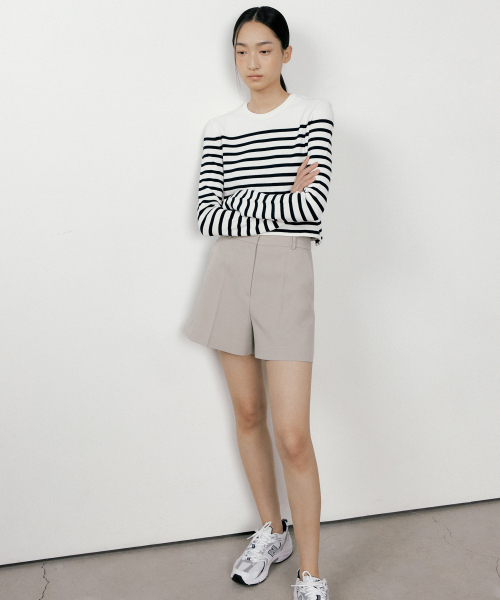 OCTETTE(オテット)の「MARIN UNBALANCE CROP KNIT(ニット/セーター・レディース・その他・FREE)」の7枚目の写真