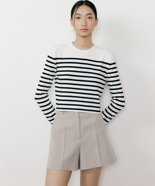 OCTETTE(オテット)の「MARIN UNBALANCE CROP KNIT(ニット/セーター・レディース・その他・FREE)」の8枚目の写真