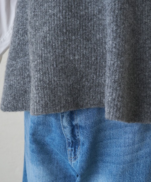 片畦ニットビスチェ（ニット/セーター）｜PUAL CE CIN（ピュアルセシン