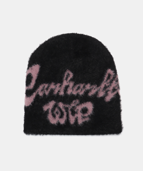 Carhartt WIP（カーハートダブリューアイピー）の「CARHARTT WIP / カーハート ダブリューアイピー CHEDDA BEANIE（ニットキャップ/ビーニー・レディース・ブラック/ライトグリーン/ラベンダー・FREE）」の2枚目の写真