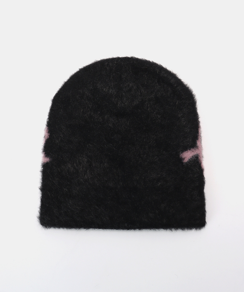 Carhartt WIP（カーハートダブリューアイピー）の「CARHARTT WIP / カーハート ダブリューアイピー CHEDDA BEANIE（ニットキャップ/ビーニー・レディース・ブラック/ライトグリーン/ラベンダー・FREE）」の4枚目の写真