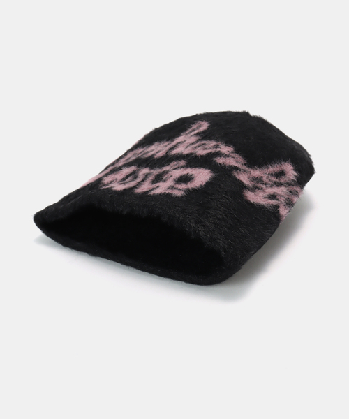 Carhartt WIP（カーハートダブリューアイピー）の「CARHARTT WIP / カーハート ダブリューアイピー CHEDDA BEANIE（ニットキャップ/ビーニー・レディース・ブラック/ライトグリーン/ラベンダー・FREE）」の5枚目の写真