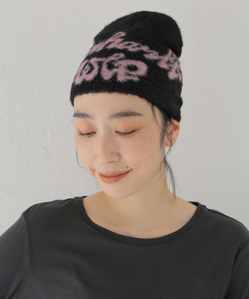 Carhartt WIP（カーハートダブリューアイピー）の「CARHARTT WIP / カーハート ダブリューアイピー CHEDDA BEANIE（ニットキャップ/ビーニー・レディース・ブラック/ライトグリーン/ラベンダー・FREE）」の10枚目の写真