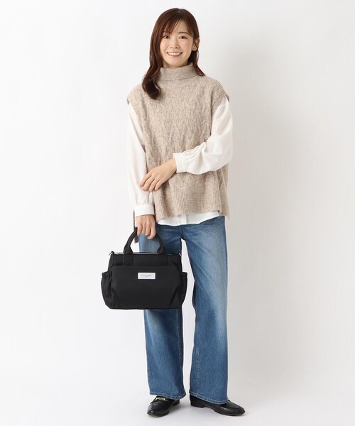 one'sterrace(ワンズテラス)の「JOUET ジョエット JOURNEY 10Pトート(トートバッグ・レディース・ブラック系8/グレー系4・99)」の18枚目の写真