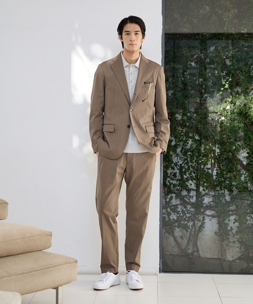 GLOBAL WORK（グローバルワーク）の「シルクブレンドニット/ニットポロシャツ/Salon de GW/638786（ポロシャツ・メンズ・ネイビー/ブラック/ライトグレー・X-LARGE/LARGE/MEDIUM/SMALL）」の13枚目の写真