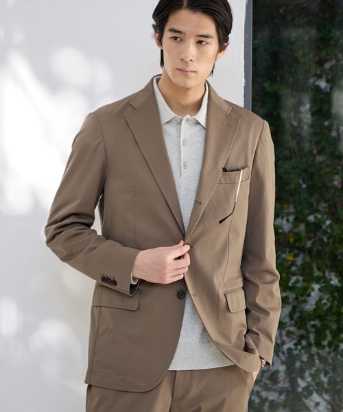 GLOBAL WORK（グローバルワーク）の「シルクブレンドニット/ニットポロシャツ/Salon de GW/638786（ポロシャツ・メンズ・ネイビー/ブラック/ライトグレー・X-LARGE/LARGE/MEDIUM/SMALL）」の15枚目の写真