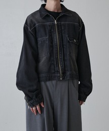 Lui's（ルイス）の「【Neucon】VINTAGE WASH REVERSIBLE DENIM JACKET   ヴィンテージウォッシュリバーシブルデニムジャケット   セットアップ対応（デニムジャケット）」