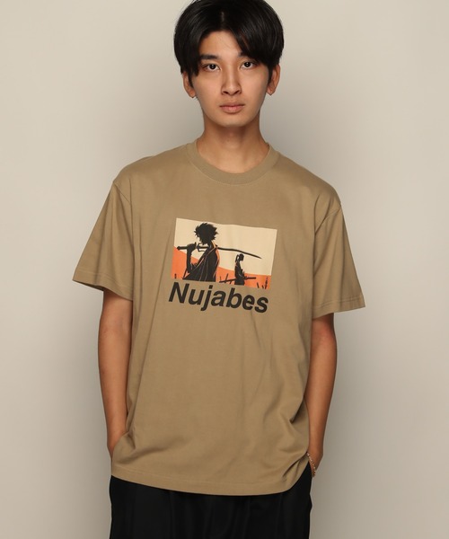 YEN TOWN MARKET(イェンタウンマーケット)の「【SAMURAI CHAMPLOO】Battlecry フロント Tシャツ(Tシャツ/カットソー・メンズ・ブラック/ホワイト/サンドベージュ・XL/L/M)」の1枚目の写真