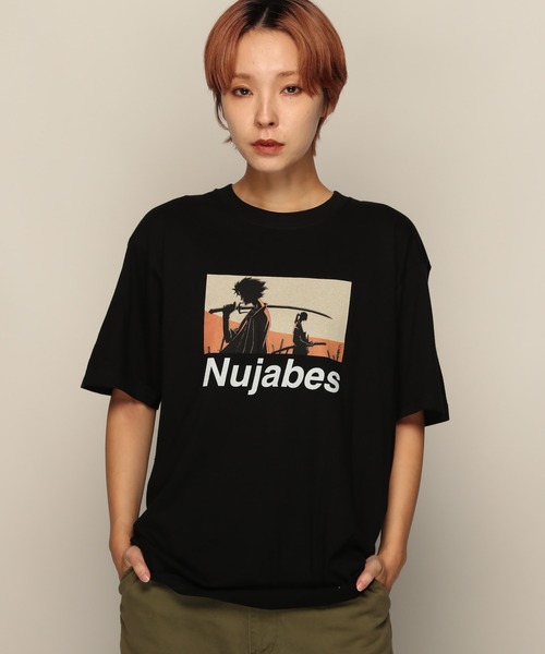 YEN TOWN MARKET(イェンタウンマーケット)の「【SAMURAI CHAMPLOO】Battlecry フロント Tシャツ(Tシャツ/カットソー・メンズ・ブラック/ホワイト/サンドベージュ・XL/L/M)」の3枚目の写真