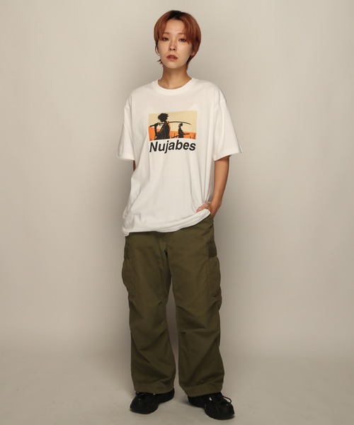 YEN TOWN MARKET(イェンタウンマーケット)の「【SAMURAI CHAMPLOO】Battlecry フロント Tシャツ(Tシャツ/カットソー・メンズ・ブラック/ホワイト/サンドベージュ・XL/L/M)」の5枚目の写真