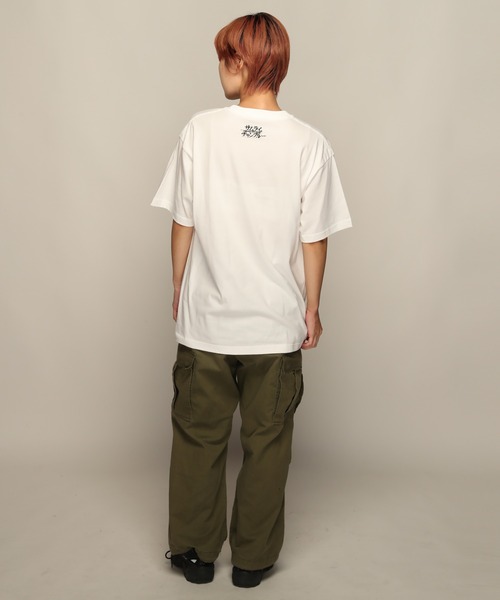 YEN TOWN MARKET(イェンタウンマーケット)の「【SAMURAI CHAMPLOO】Battlecry フロント Tシャツ(Tシャツ/カットソー・メンズ・ブラック/ホワイト/サンドベージュ・XL/L/M)」の6枚目の写真