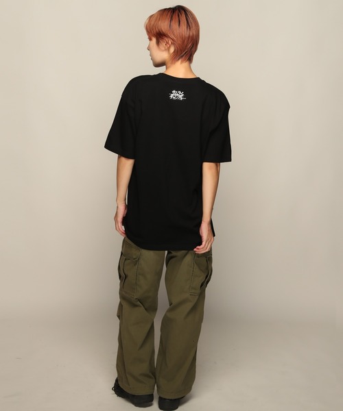 YEN TOWN MARKET(イェンタウンマーケット)の「【SAMURAI CHAMPLOO】Battlecry フロント Tシャツ(Tシャツ/カットソー・メンズ・ブラック/ホワイト/サンドベージュ・XL/L/M)」の9枚目の写真