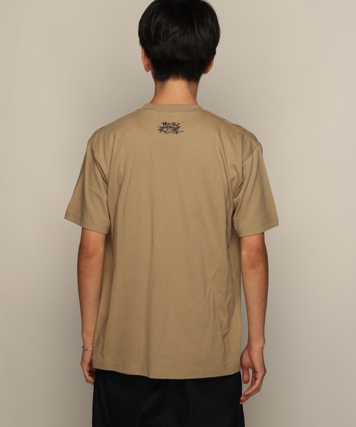 YEN TOWN MARKET(イェンタウンマーケット)の「【SAMURAI CHAMPLOO】Battlecry フロント Tシャツ(Tシャツ/カットソー・メンズ・ブラック/ホワイト/サンドベージュ・XL/L/M)」の10枚目の写真
