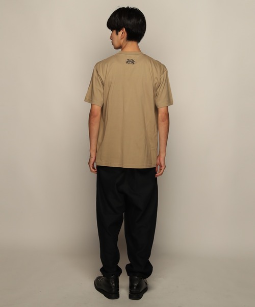 YEN TOWN MARKET(イェンタウンマーケット)の「【SAMURAI CHAMPLOO】Battlecry フロント Tシャツ(Tシャツ/カットソー・メンズ・ブラック/ホワイト/サンドベージュ・XL/L/M)」の12枚目の写真