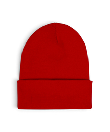 BORN SLIPPY（ボーンスリッピー）の「Basic Beanie (Red)（ニットキャップ/ビーニー）」