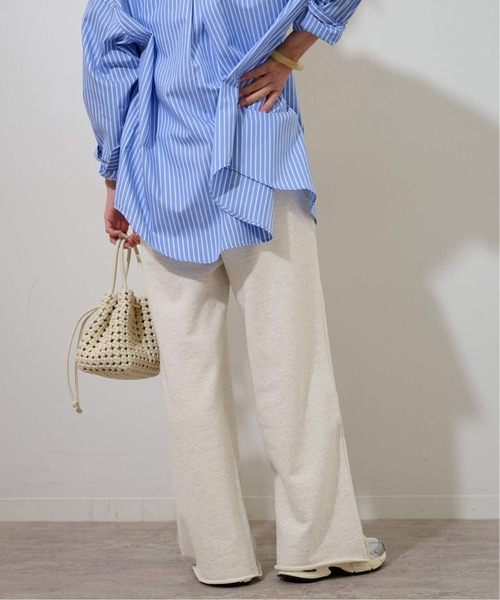 JOURNAL STANDARD relume(ジャーナルスタンダード レリューム)の「《一部WEB限定追加15 / 新色》ワイドスウェットパンツ(スウェットパンツ・レディース・ネイビー/グレー/ブラウン/オートミール・FREE)」の21枚目の写真
