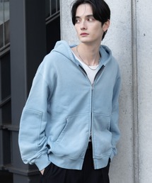 RAGEBLUE | Vintage Short Zip Parker/ヴィンテージ加工ショートジップパーカー(パーカー)