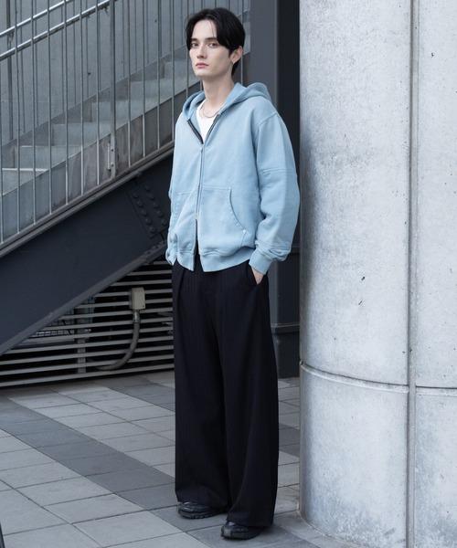 セール】Vintage Short Zip Parker/ヴィンテージ加工ショートジップ