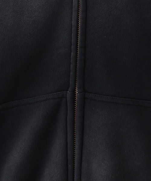RAGEBLUE（レイジブルー）の「Vintage Short Zip Parker/ヴィンテージ加工ショートジップパーカー（パーカー・メンズ・ライトブルー/アッシュグレー/ダークグレー/ピンク系その他・MEDIUM/LARGE）」の9枚目の写真