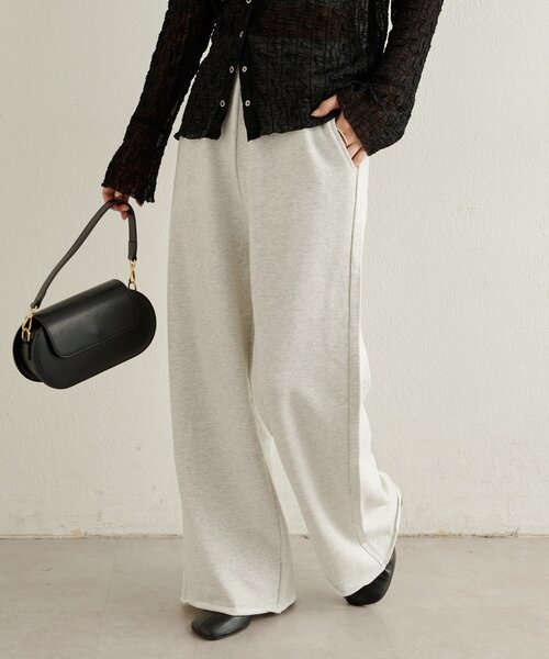 Omekashi（オメカシ）の「スウェットパンツ（スウェットパンツ・レディース・チャコールグレー/ライトグレー・36/38）」の4枚目の写真