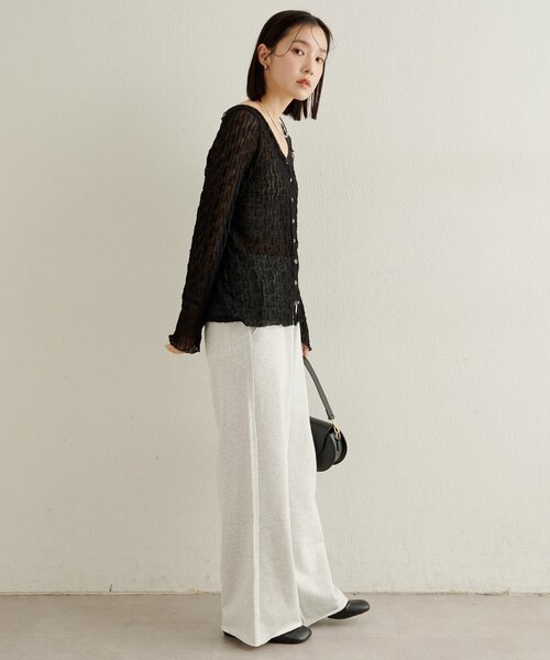 Omekashi（オメカシ）の「スウェットパンツ（スウェットパンツ・レディース・チャコールグレー/ライトグレー・36/38）」の12枚目の写真