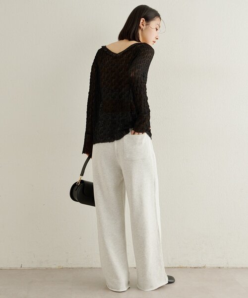 Omekashi（オメカシ）の「スウェットパンツ（スウェットパンツ・レディース・チャコールグレー/ライトグレー・36/38）」の13枚目の写真