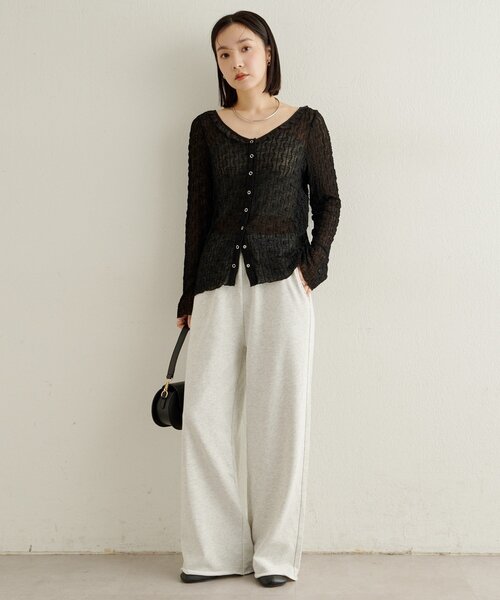 Omekashi（オメカシ）の「スウェットパンツ（スウェットパンツ・レディース・チャコールグレー/ライトグレー・36/38）」の15枚目の写真