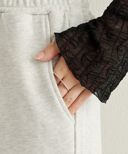 Omekashi（オメカシ）の「スウェットパンツ（スウェットパンツ・レディース・チャコールグレー/ライトグレー・36/38）」の22枚目の写真