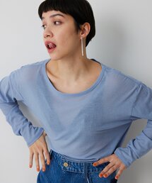 【THE PAUSE】シアーフライスロンTEE