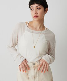 【THE PAUSE】シアーフライスロンTEE