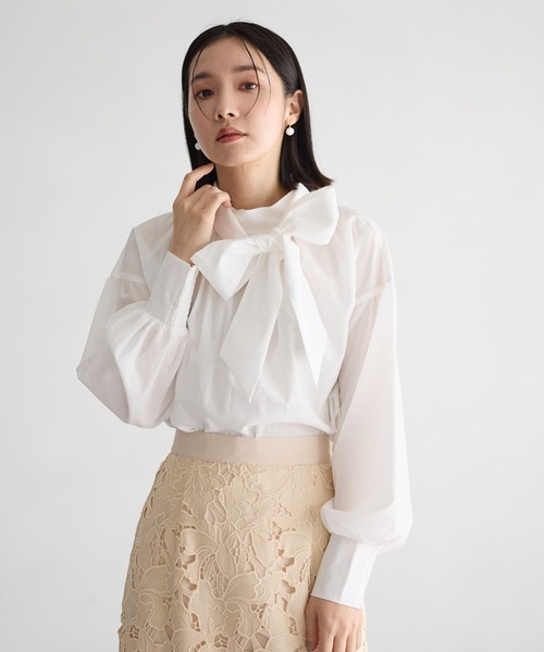 セレモニー】ボウタイブラウス636694（シャツ/ブラウス）｜Andemiu