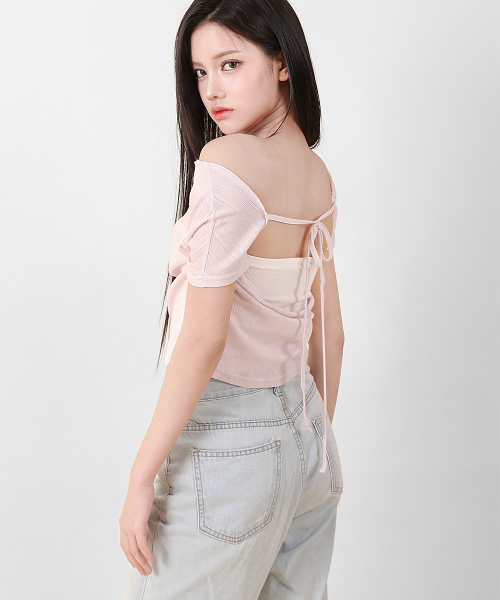 CATTLINE(カトリン)の「シースルーリボントップ ピンク(Tシャツ/カットソー・レディース・その他・FREE)」の10枚目の写真