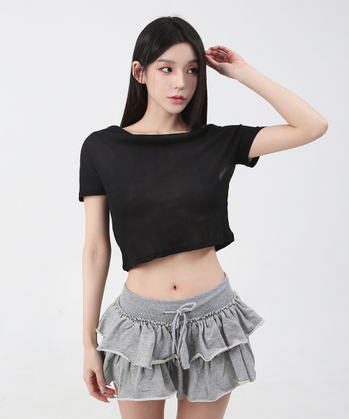CATTLINE(カトリン)の「シースルーリボントップ ピンク(Tシャツ/カットソー・レディース・その他・FREE)」の12枚目の写真