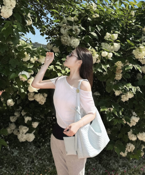 CATTLINE(カトリン)の「シースルーリボントップ ピンク(Tシャツ/カットソー・レディース・その他・FREE)」の15枚目の写真