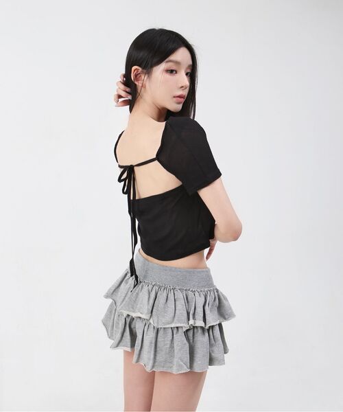 CATTLINE(カトリン)の「シースルーリボントップ ピンク(Tシャツ/カットソー・レディース・その他・FREE)」の20枚目の写真